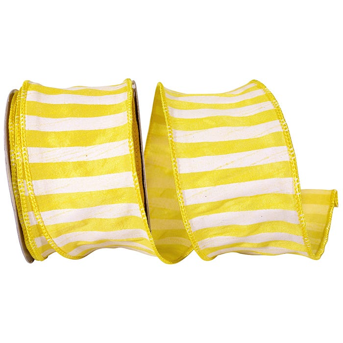 Yellow Stripes Ribbon