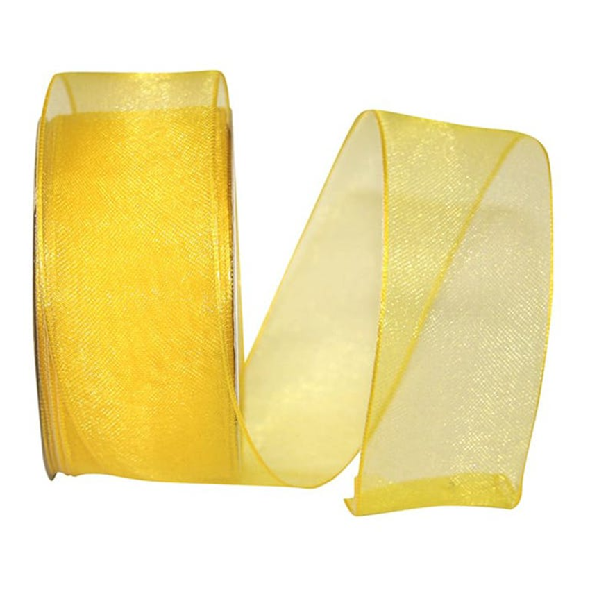 Yellow Sheer Ribbon