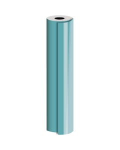 Matte Turquoise Blue Bulk Wrapping Paper Roll (834 Sq Ft)