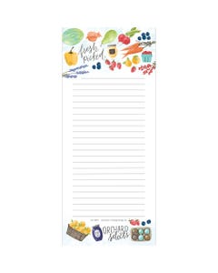 Grocery List Shopping List Pad with Magnet