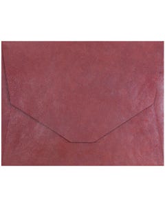 Metallic Red Tuck Flap 10 x 13 Booklet Envelopes