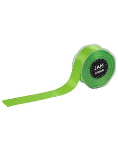 Lime Green 1 1/2 Inches Thick x 25 yards Satin Double Face Ribbon