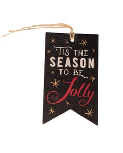 Tis the Season 18 Pack Christmas Gift Tags with String 4 1/4 x 2 3/8