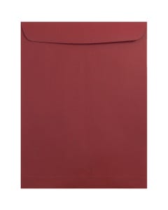 Dark Red 10 x 13 Open End Envelopes