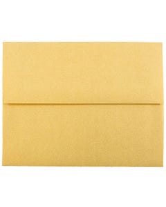 A2 Invitation Envelopes (4 3/8 x 5 3/4) - Gold Metallic