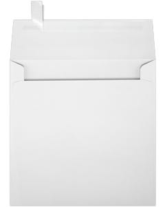 6 x 6 Square Envelopes with Peel & Seal - White
