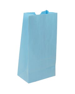Baby Blue Lunch Bags Small 4 1/4 x 8 x 2 1/4