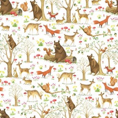 Fairytale Forest Bulk Wrapping Paper - 520 Sq Ft