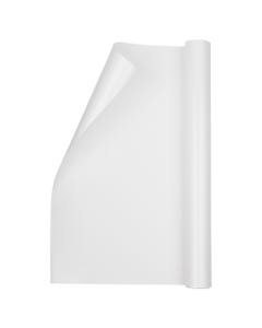 White Glossy Wrapping Paper - Short Mini Roll (26.3 Sq Ft)