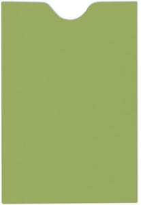 Olive Green 28lb Credit Card Sleeve (2 3/8 x 3 1/2)