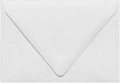 White Recycled 32lb A1 Contour Flap Envelopes (3 5/8 x 5 1/8)
