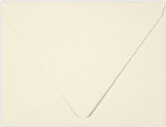 A2 Contour Flap Envelopes (4 3/8 x 5 3/4) - Natural Linen