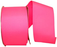 Neon Pink Texture 3 Inch x 50 Yards Grosgrain Ribbon