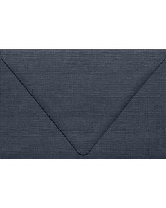 A9 Contour Flap Envelope (5 3/4 x 8 3/4) - Nautical Blue Linen