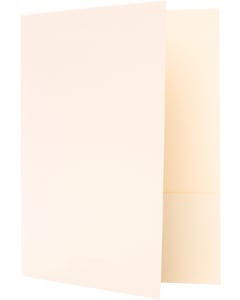 Ivory Linen Folders