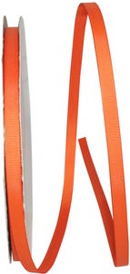 Orange Style 3/8 Inch x 100 Yards Grosgrain Ribbon