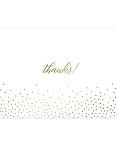 Confetti Thank You Card Set - Pack of 12