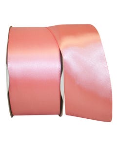 Light Coral 2 1/2 Inch x 50 Yards Satin Double Face Ribbon
