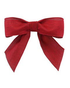 Scarlet Linen 8 inches 50 pieces Bows
