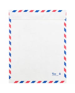 10 x 13 Open End Envelope w/Peel & Seal - White Airmail