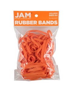 Orange Rubber Bands (Size 64)