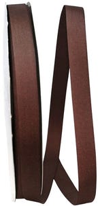 Chocolate Brown Soliterra 5/8 Inch x 100 Yards Grosgrain Ribbon