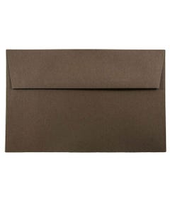 A9 Invitation Envelope (5 3/4 x 8 3/4) - Chocolate