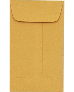 #00 Coin Envelopes (1 11/16 x 2 3/4) - Brown Kraft