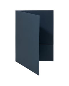 Blue Linen Folders