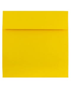 6 1/2 x 6 1/2 Square Envelope - Lemon Metallic
