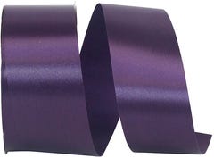 Eggplant Purple Allure 1 7/8 Inch x 50 Yards Satin Ribbon