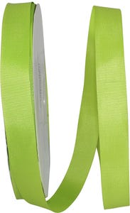 Green Apple Allure 7/8 Inch x 100 Yards Grosgrain Ribbon