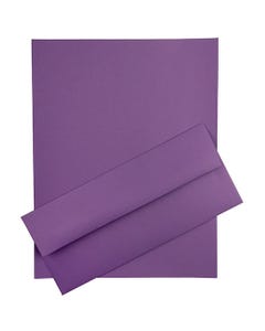 Violet #10 Stationery Set - Pack of 100