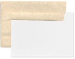 Natural Parchment Recycled A2 Stationery Set - 25 Pack