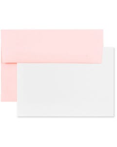 Baby Pink A6 Stationery Set