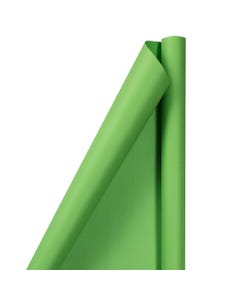 Matte Lime Green Wrapping Paper - 25 Sq Ft