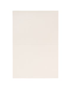4 5/8 x 6 1/4 (fits inside an A6 envelope) Foldover Card - Natural