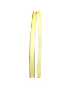 Maize Yellow Style 3/8 Inch x 100 Yards Grosgrain Ribbon