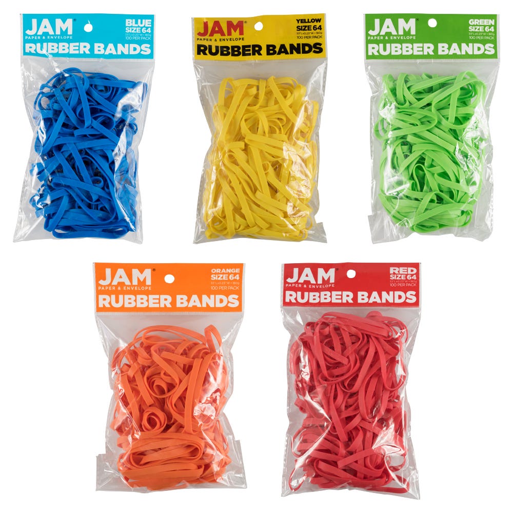 Pack of rubber bands hot sale