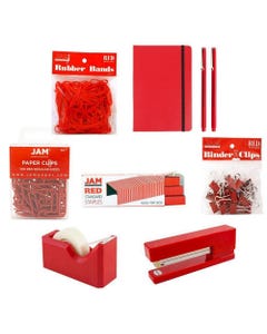 Red Complete Desk Kit