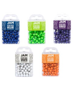 Assorted Round Pushpins - 500 Pack