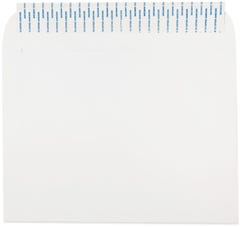 White 28lb 9 1/2 x 12 1/2 Booklet Envelopes with Peel & Seal