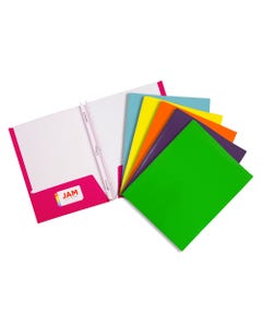 Assorted Fashion Glossy With Clips Folders