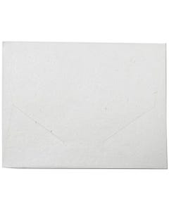 10 x 13 Booklet Envelope w/Tuck Flap - White Metallic