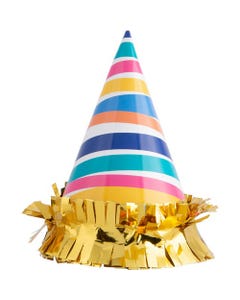 Golden Brights Party Hats