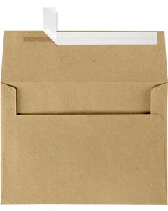 A4 Invitation Envelope (4 1/4 x 6 1/4) w/Peel & Seal - Grocery Bag