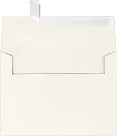 A7 Invitation Envelopes (5 1/4 x 7 1/4)  with Peel & Seal - Natural 30% Recycled