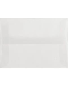 A8 Invitation Envelopes (5 1/2 x 8 1/8) with Peel & Seal - Clear Translucent