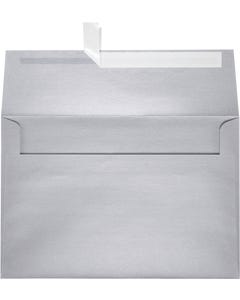 A8 Invitation Envelope (5 1/2 x 8 1/8) w/Peel & Seal - Silver Metallic