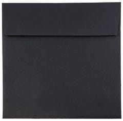 Black Linen 32lb 8 1/2 x 8 1/2 Square Envelopes